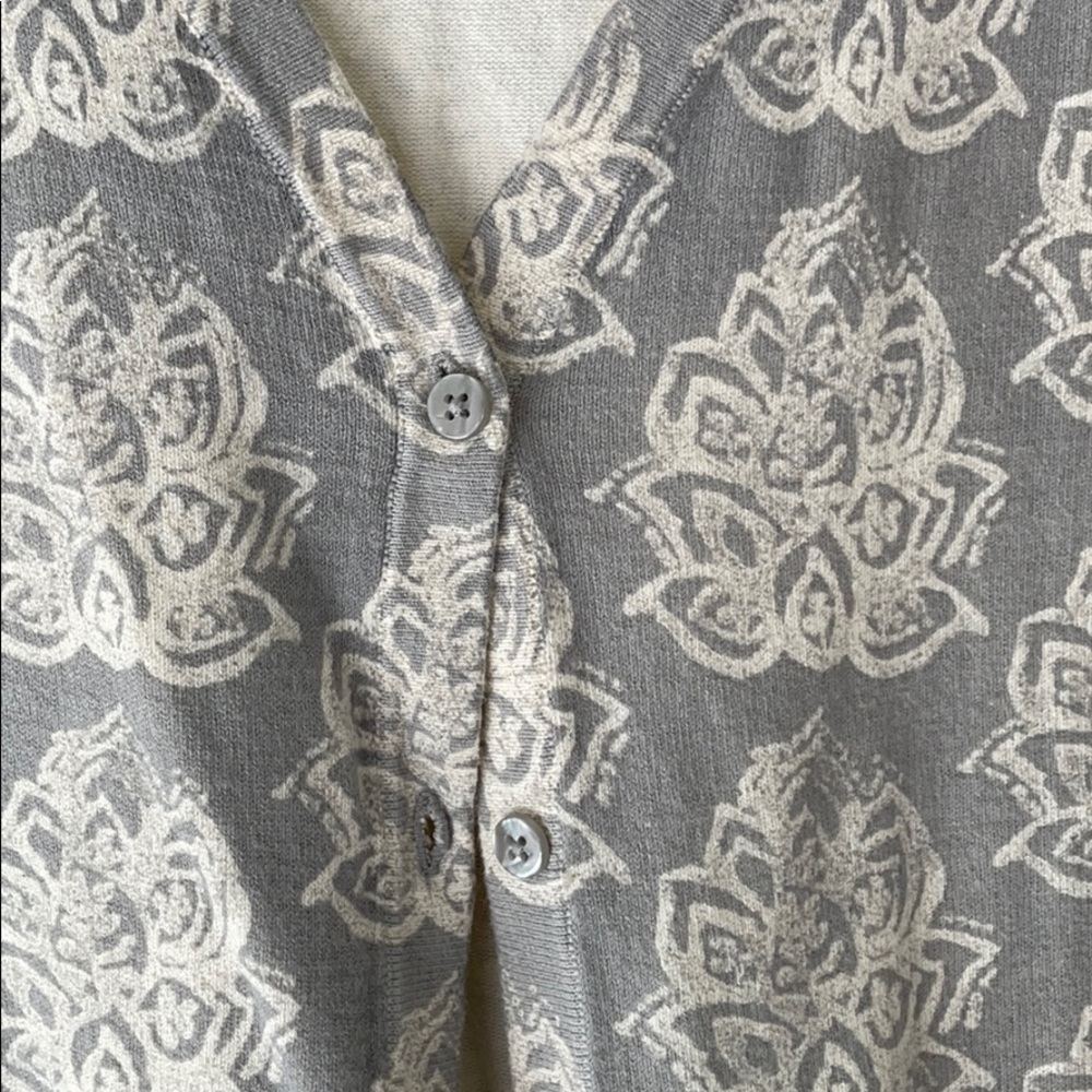 Button-front Cardigan - Picture 4 of 4